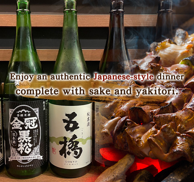 Enjoy an authentic Japanese-style